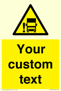 Custom warning blindspot